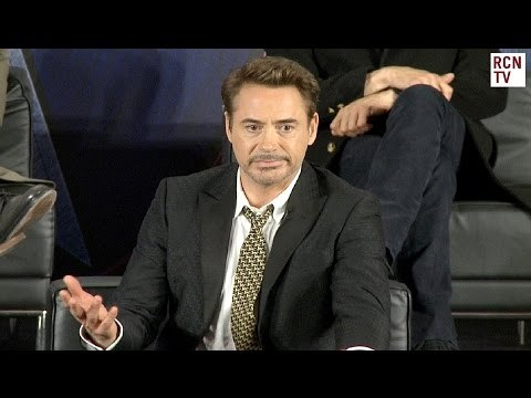 Robert Downey Jr Inteview - Spider-Man & Tom Holland