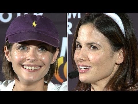 Arrow Willa Holland & Katrina Law Interview MCM Comic Con London