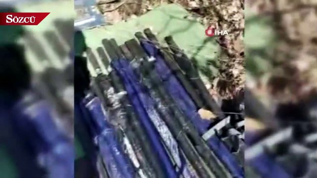 Şırnak'ta, teröristlerin kullandığı 3 sığınak imha edildi