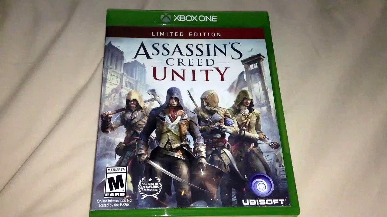 Assassin's Creed Unity Limited Edition (Xbox One) Unboxing