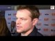 Matt Damon Interview Manchester By The Sea Premiere