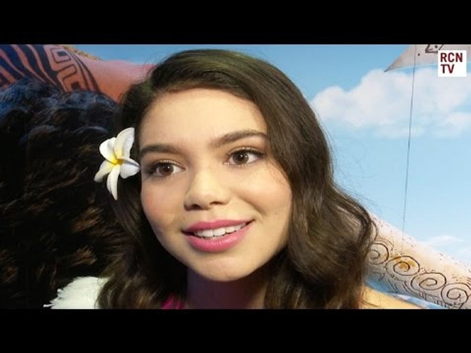 Auli'i Carvalho Interview Moana Premiere