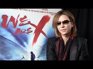 X Japan Yoshiki Interview - Meeting Kiss For First Time