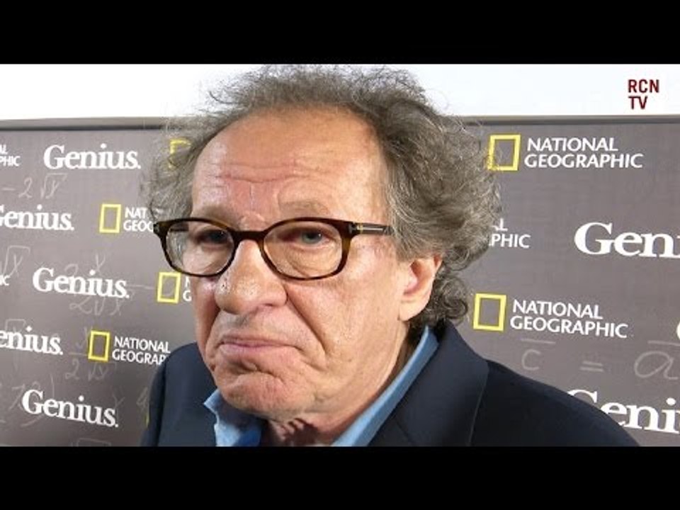 Geoffrey Rush Interview Sharing Einstein Role
