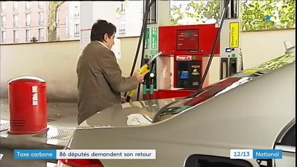 Taxe carbone : 86 députés demandent le retour à la hausse
