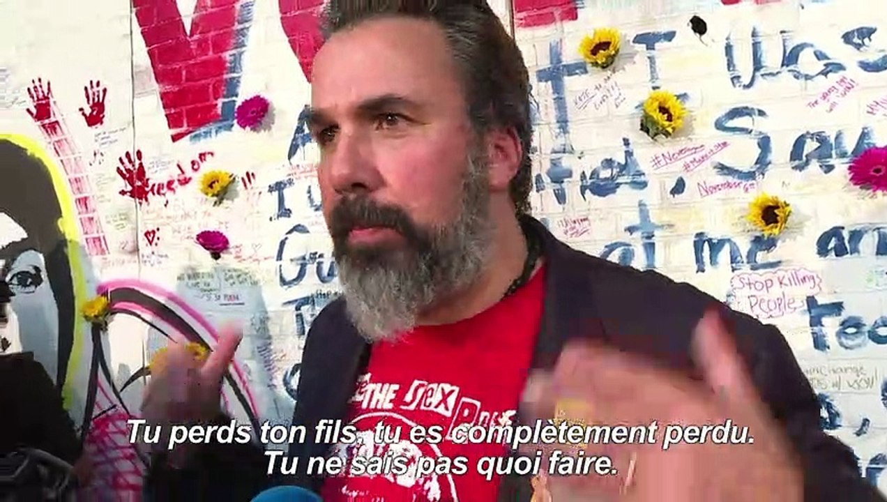 L'art comme arme contre les fusils, pour un père de Parkland