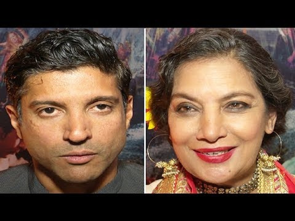 Farhan Akhtar, Shabana Azmi & Javed Akhtar Interviews