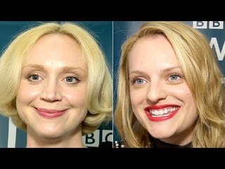 Elisabeth Moss & Qwendoline Christie Love Working Together