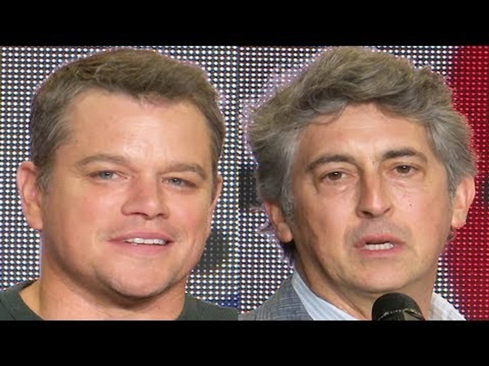 Downsizing Premiere Interviews TIFF 2017