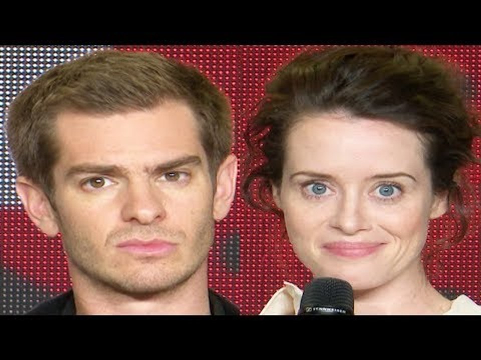 Andrew Garfield & Claire Foy Interview Breathe Premiere TIFF 2017