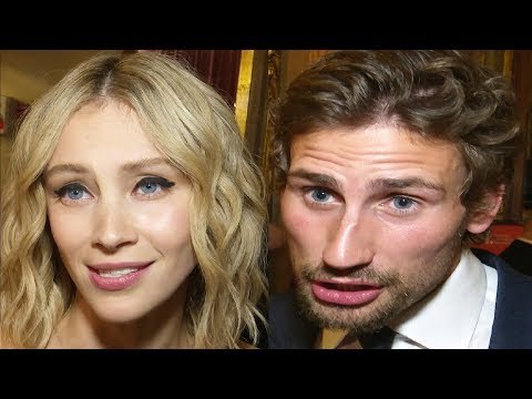 Sarah Gadon & Edward Holcroft Interview Alias Grace Premiere