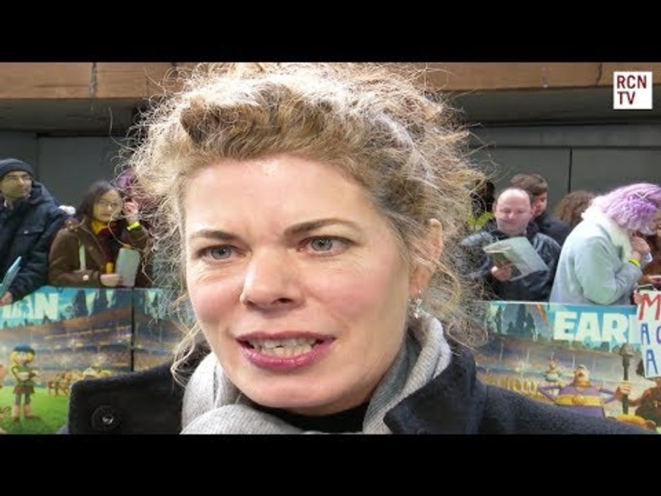 Selina Griffiths Interview Early Man Premiere