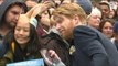 Domhnall Gleeson Meeting Fans At Peter Rabbit Premiere