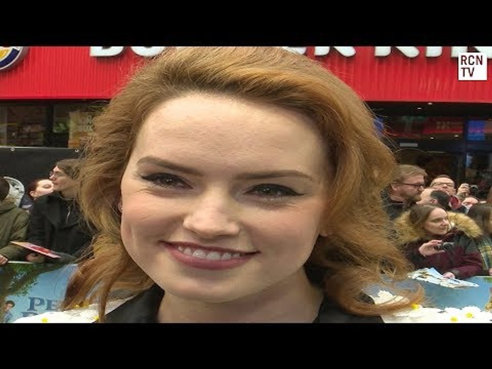 Daisy Ridley Interview Peter Rabbit Premiere
