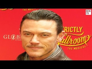 Luke Evans Arrives At Strictly Ballroom The Musical