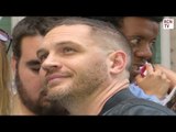 Tom Hardy Meets Fans At Swimming With Men Premiere