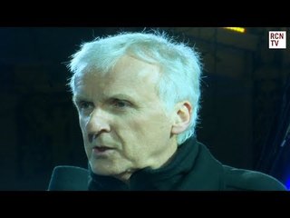 James Cameron On Alita Battle Angel Premiere Red Carpet