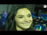 Gal Gadot Signing For Fans On The Red Carpet