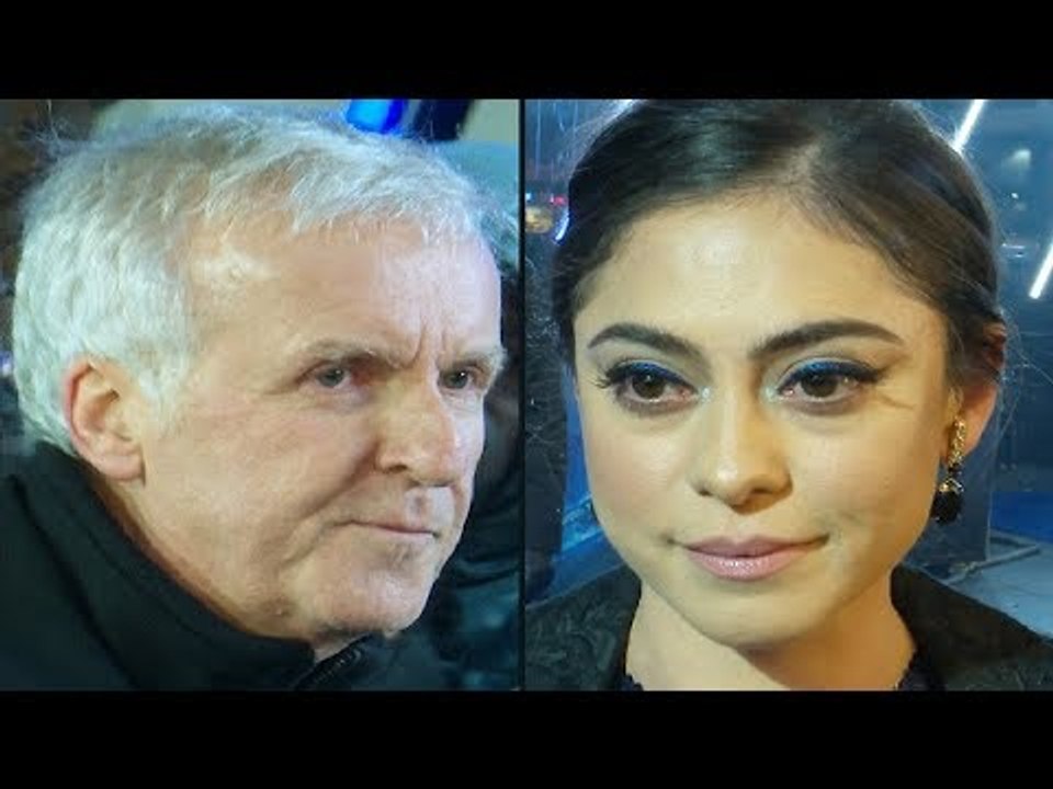 Alita Battle Angel World Premiere Interviews & Red Carpet Arrivals