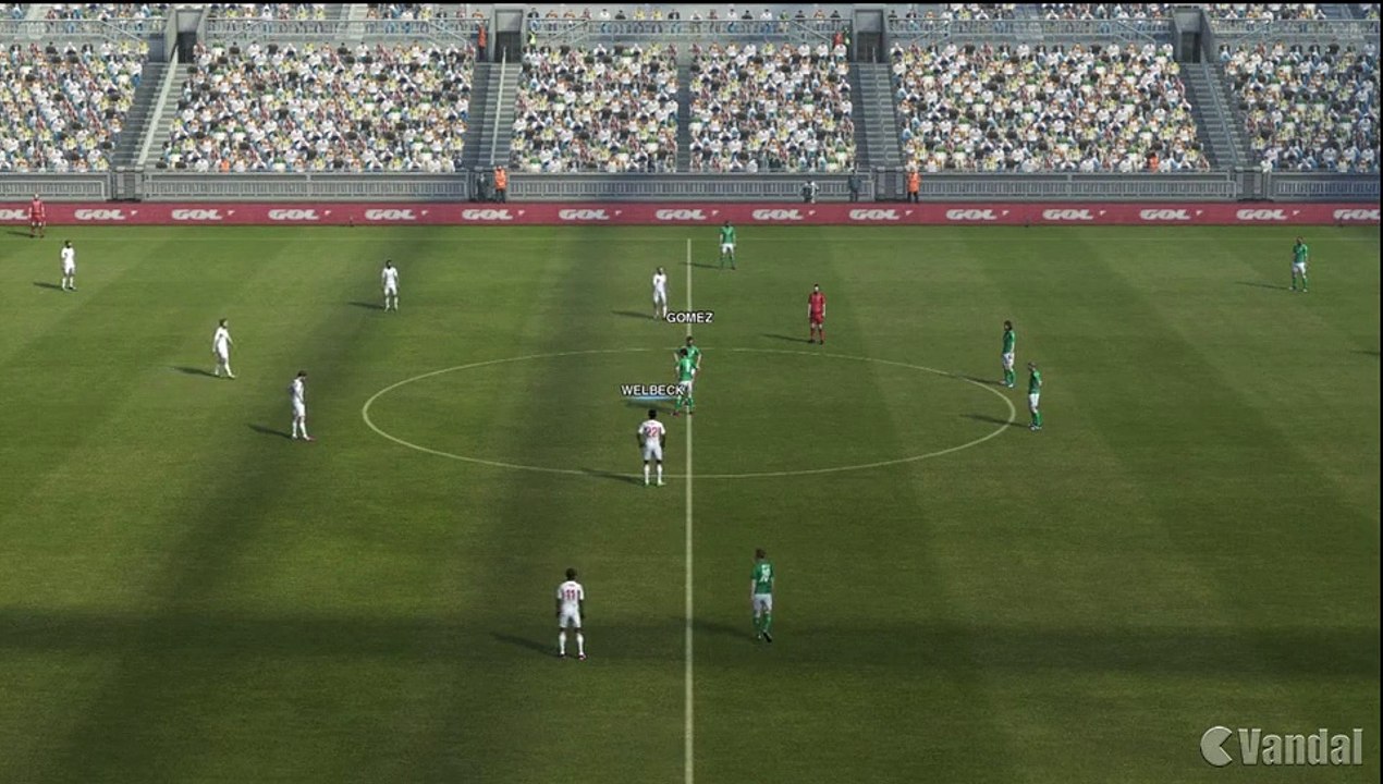 Pro Evolution Soccer 2013 demo - Inglaterra vs Alemania