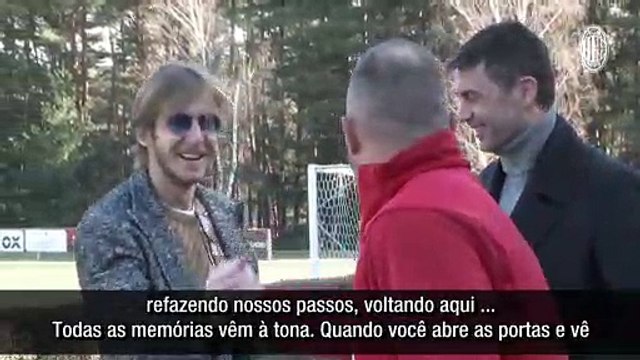 Ambrosini, Pirlo e oddo: Que sentimento incrível