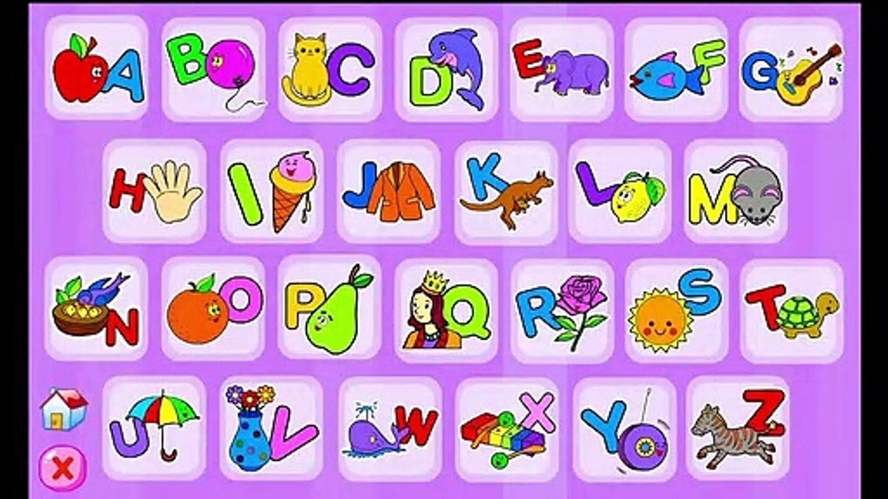 تعليم نطق الحروف الانجليزية للاطفال -Teaching English letters to children