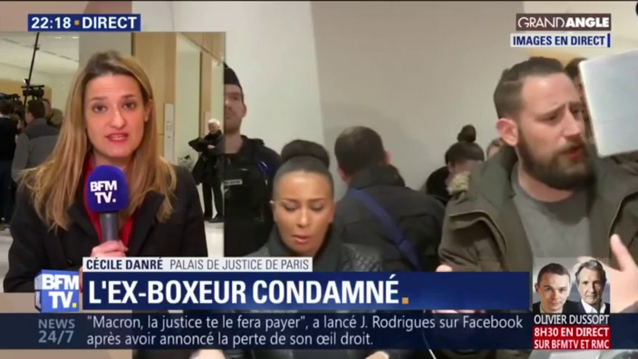 Christophe Dettinger condamné à 30 mois de prison dont 18 avec sursis