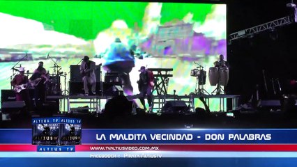 la maldita vecindad - don palabras en vivo