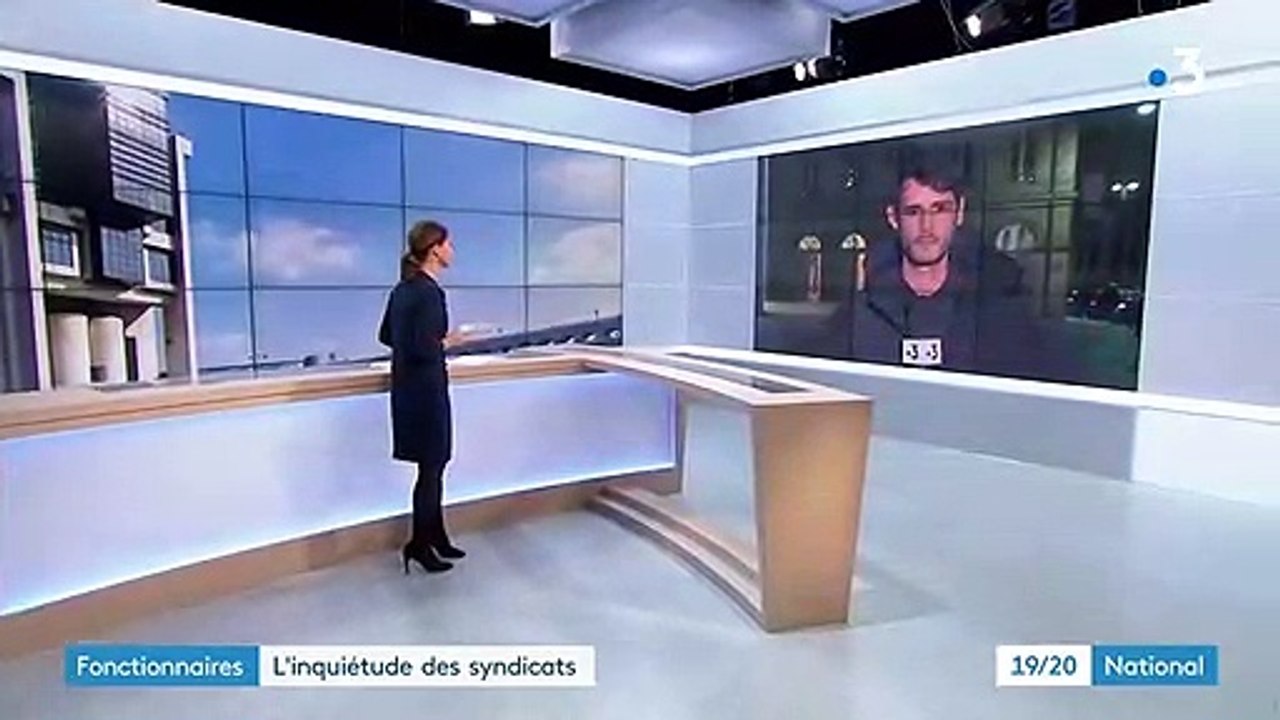 Fonctionnaires : l'inquiétude des syndicats