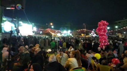الآلاف يحتفلون بمولد السيدة نفيسة والتهامى يُحيى الليلة الختامية