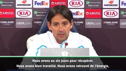 16es - Inzaghi : "Nous avons retrouvé de l'énergie"