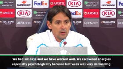 Lazio ready for Sevilla test after difficult run - Inzaghi
