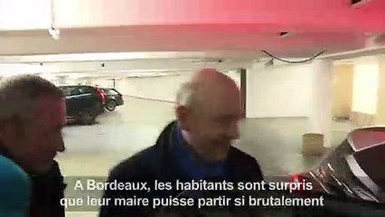 Les Bordelais surpris par le départ d'Alain Juppé