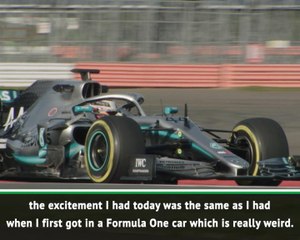 'It was a great first date' - Hamilton impressed with 2019 car
