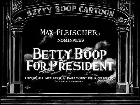 Betty Boop for President (1932) - (Animation, Comedy, Short)