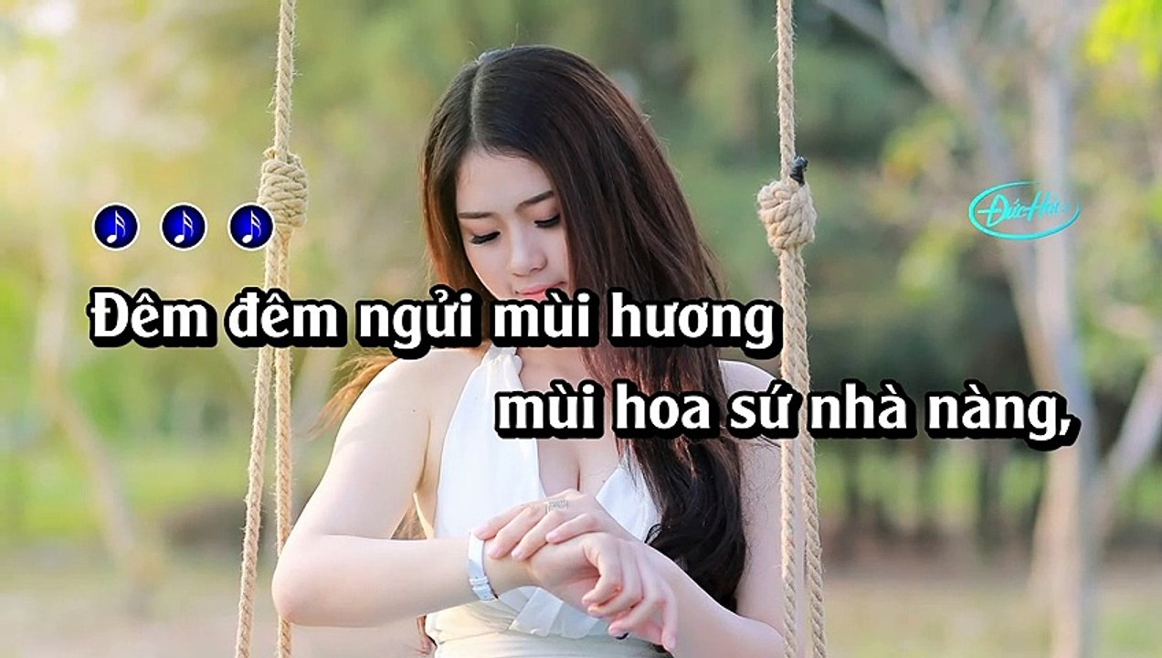 Hoa Sứ Nhà Nàng Karaoke - Tone Nam l Beat Nhạc Sống l Minh Duc Karaoke