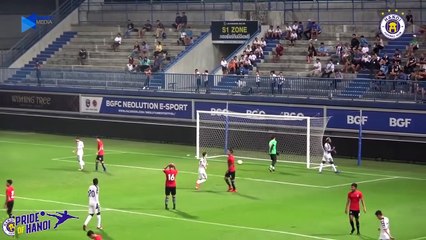 Sự khẳng định của trung phong Oseni trong những trận đấu giao hữu trước mùa giải 2019 | HANOI FC