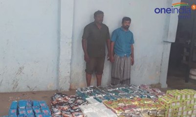 மளிகை கடையில் குட்கா விற்பனை செய்த இருவர் கைது- வீடியோ