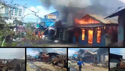 86 FLASH! Api Membesar, Warga Menangis Histeris Melihat Rumahnya Terbakar