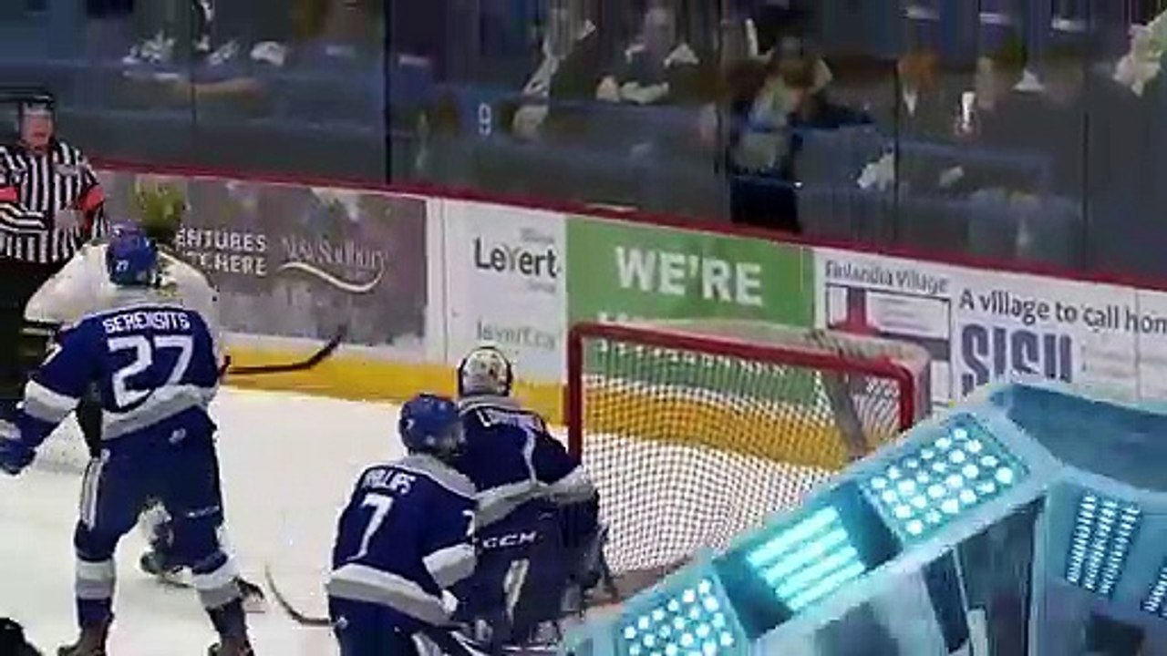 North Bay Battalion at Sudbury Wolves