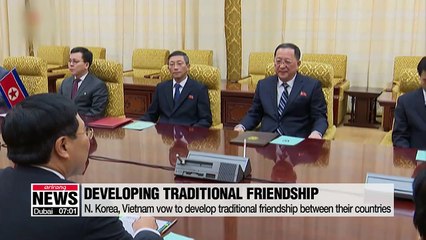 Download Video: Vietnam's FM meets his N. Korean counterpart to discuss Kim Jong-un's visit to Hanoi