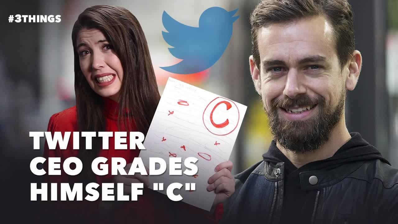 Twitter CEO Grades Himself "C"