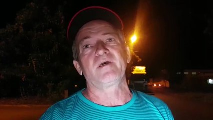 Moradores reclamam de caminhões fazendo barulho no Bairro Santos Dumont