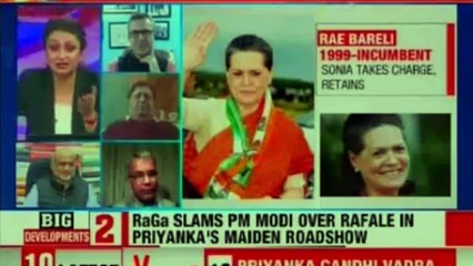 Priyanka Gandhi Lucknow Roadshow Live Updates - Priyanka Gandhi Finally Joins Congress Party Officially as General Secretary | Priyanka Gandhi | Rahul Gandhi