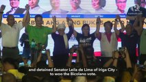 Otso Diretso banks on Robredo’s star power to woo Bicolano vote