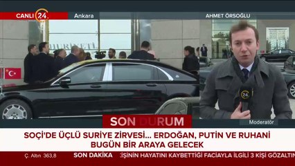 Soçi'de Suriye zirvesi