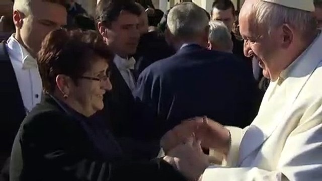 Cyclisme - Peter Sagan offers a bike and a jersey to Pope Francis