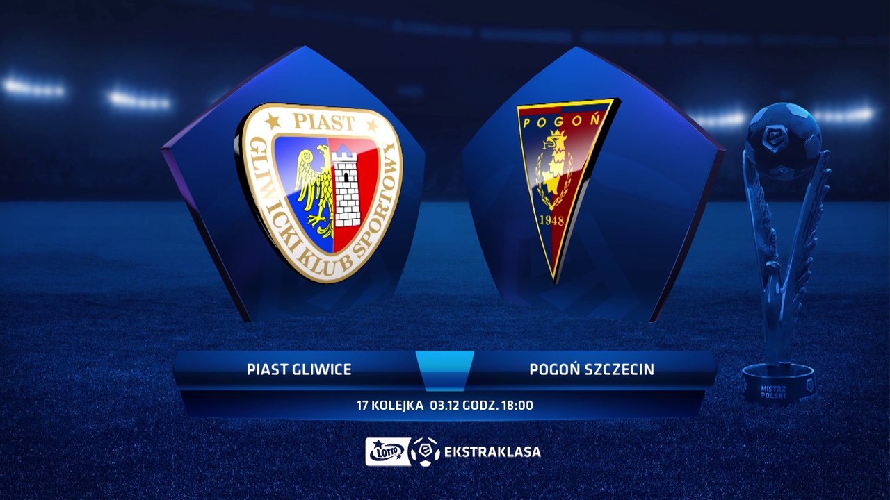Piast Gliwice 3:0 Pogoń Szczecin - Matchweek 17: HIGHLIGHTS