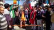 पुलवामा आतंकी हमले के विरोध में टैक्सी यूनियन ने पाकिस्तान का पुतला फूंका