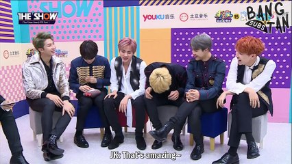[ENG] 161025 The SHOW News - BTS